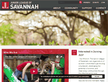 Tablet Screenshot of jrleaguesav.org